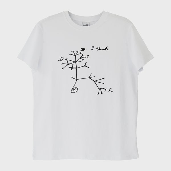 '' "I think...": Darwin'in Yaşam Ağacı'' T-Shirt