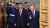 Putin welcomes China's Xi in Moscow ahead of Victory Day