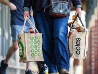 Woolies, Coles shares ring up strongest rally since 2020