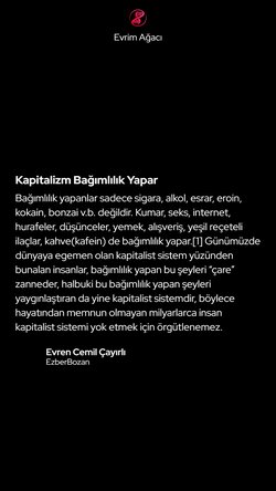 Kapitalizm Bağımlılık Yapar