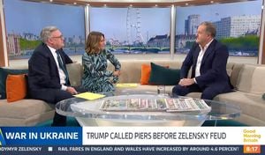 Piers Morgan Returns To Good Morning Britain With Cheeky Remarks