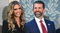 Donald Trump Jr. and Bettina Anderson make stylish appearance at star-studded gala