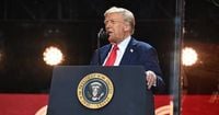 Updates From Kirk Memorial: Trump Lionizes Kirk and Vilifies the Left