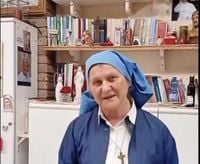 Si apre il Conclave, suor Rosalina a Pizzaballa: 