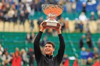 Alcaraz caps 'difficult week' with first Monte Carlo Masters title