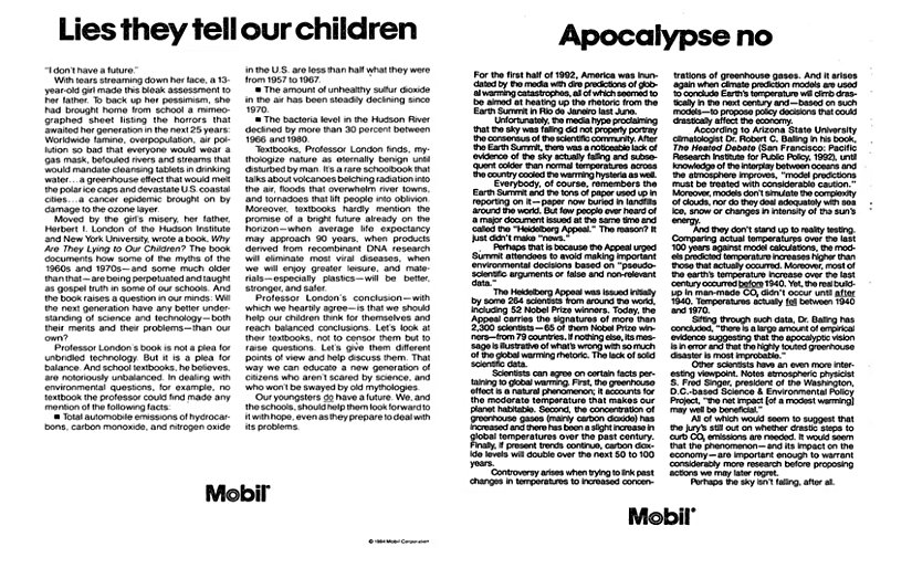 Soldaki görsel 1984 yılında, sağdaki görsel ise 1993 yılında New York Times'ta yayınlanmış bir gazete haberlerini içeriyor.