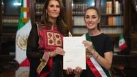 Mexican president Sheinbaum welcomes new Palestinian ambassador