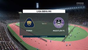 Pumas UNAM Hosts Mazatlán FC In League Clash