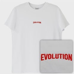 Evolution: Evrim T-Shirt (Nakış, %100 Pamuk)