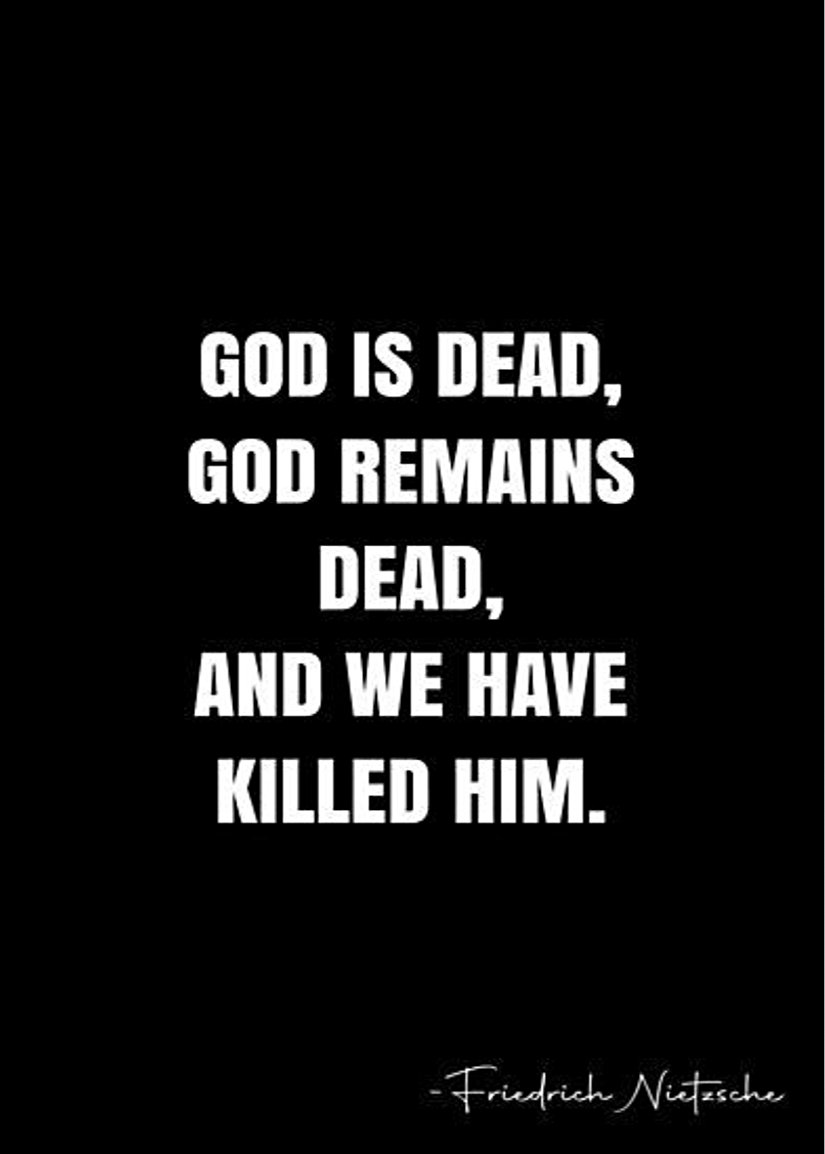 Nietzsche'nin "Tanrı Öldü " İmgesi Üzerine