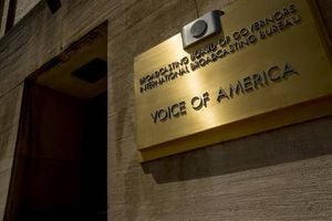 Trump Administration Launches Layoffs At Voice Of America