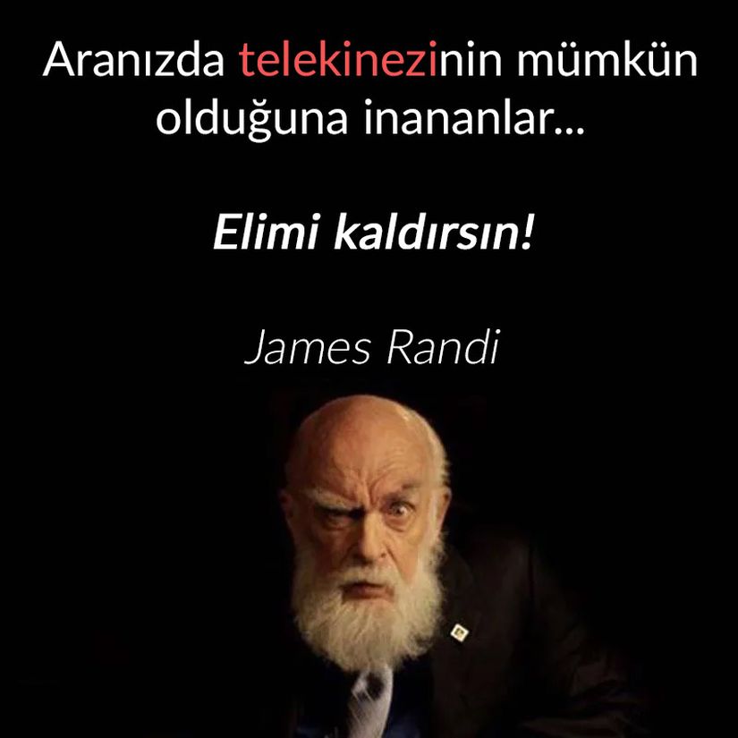 Telekinezi, beyin gücüyle cisimlerin hareket ettirilebilmesine dayalı bir sahtebilim türüdür. Beyinden yayılan dalgaların hiçbirinin dalgaboyu ve şiddeti, herhangi bir makroskobik nesne üzerindeki sürtünmeyi yenebilecek kadar fiziksel bir kuvvet yaratamayacağı için, telekinezinin geçerli hiçbir tarafı bulunmamaktadır. Bugüne kadar bilimsel ve objektif laboratuvar koşullarında telekinezi yeteneklerini sergileyebilen hiç kimse var olmamıştır.