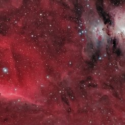 Horsehead and Orion Nebulas