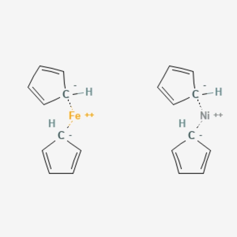 Ferrosen ve nikelosenin yapısı