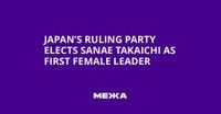 Japan’s Ruling Party Elects Sanae Takaichi as First Female Leader | Ukraine news - #Mezha