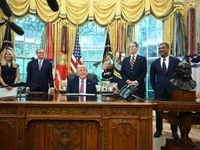 Trump signs order rebranding Pentagon 'Department of War' calls current name too 'wokey', hails rebrand as 'message of victory'