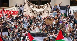 Pro-Palestinian And Pro-Israel Protests Roil College Campuses