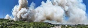 Fire Erupts On Hamjisan Mountain In Daegu
