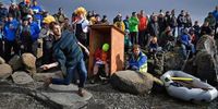 Multiple competitors 'disqualified' from stone skimming championship amid cheating scandal