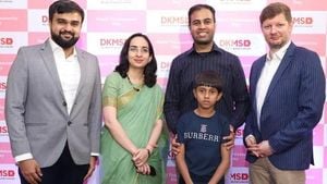 Thalassemia Survivor Meets Life-Saving Stem Cell Donor