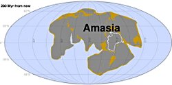 Bilim insanları, Pasifik Okyanusu kaybolduğunda yeni süper kıta 'Amasia'nın oluşumunu tahmin ediyor.