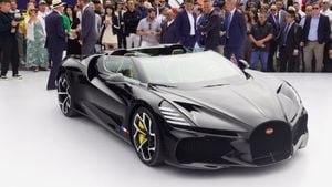 Luxury Cars Shine At Monterey Car Week 2024