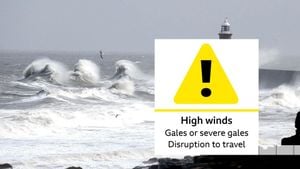 Severe Gales Disrupt Travel To Isle Of Man