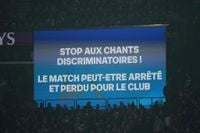 PSG win over Marseille marred by homophobic, racist chants. It's an ongoing problem in French soccer