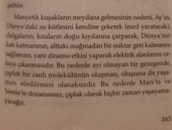 Ali Demirsoy Hoca'nın Venüste yaşamın imkansızlığı ile ilgili argümanına cevap verebilir misiniz?