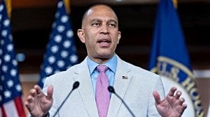 Pardoned Capitol Rioter Admits Threatening Hakeem Jeffries