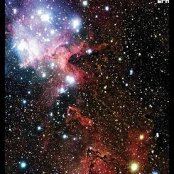 In the Center of the Heart Nebula