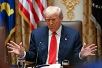 Trump says US killed 6 'narcoterrorists' off Venezuela's coast in latest boat strike