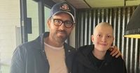 Mum's moving thank you to Ryan Reynolds as son dies