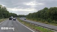 A27 between Emsworth and Chichester shut by cooking oil spill