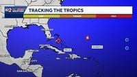 Imelda moving away from the U.S. coast, hurricane strength by Tuesday, NHC says