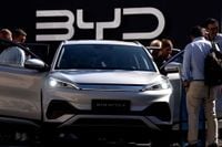 China's BYD launches EV charging system it says works nearly as fast as a fill up