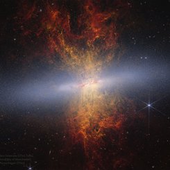 M82: Süpergökadasal Rüzgârlı Gökada