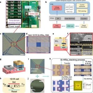 New Hardware System Improves AI Efficiency With 2D Memristors