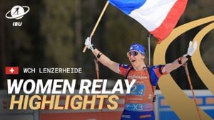 French Women Dominate Biathlon Relay, Claim Gold