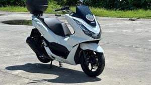 Honda Showcases PCX 160 RoadSync At Bali Journalist Ride