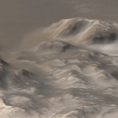 Frosty Mountains on Mars