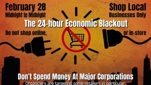 Americans Rally For Economic Blackout On February 28