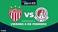 Necaxa vs. San Luis | Horario y dónde ver el partido de la Jornada 5 Liga MX