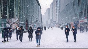 South Korea Braces For Heavy Snow And Rain