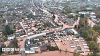 Storm Claudia: Disruption continues after major incident declared in Monmouth