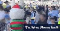 Investigation launched after Rabbitohs mascot accused of punching child