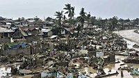 At least 66 dead, 26 missing and nearly 390 000 evacuated due to Typhoon Kalmaegi, Philippines