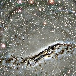 Centaurus A: Young Blue Star Stream