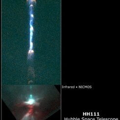 HH111'in 12 Işık Yıllık Yıldız Jeti