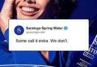 As fitness influencer's morning routine goes viral...so does Saratoga Spring Water